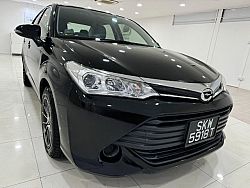 Toyota Corolla Axio 1.5X A 2015 Black Revcam